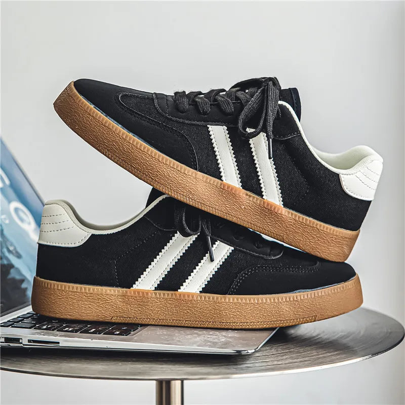 Zapatillas Casuales Retro para Hombre – Ligeras, Transpirables, con Cordones