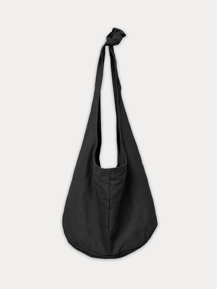 Bolso de Hombro de Lona Simple y Resistente