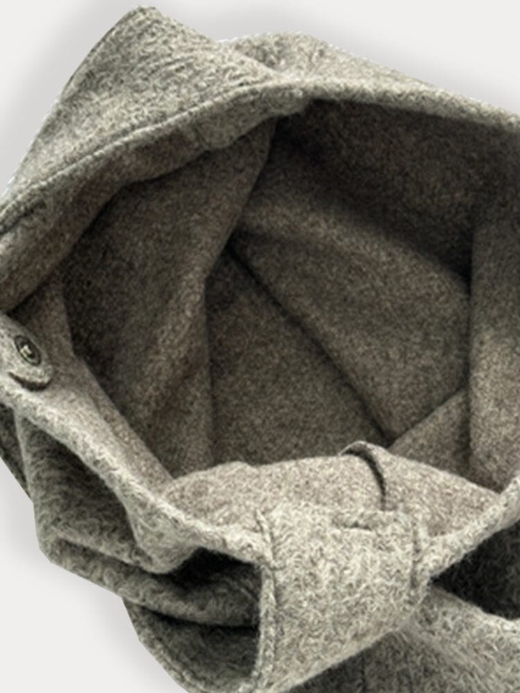 Bolso de Hombro de Lona Tweed Suave
