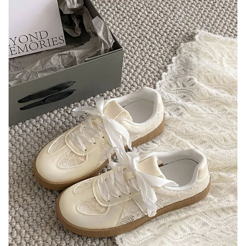 Zapatillas Deportivas Mujer – Malla Transpirable, Suela Antideslizante y Cordones